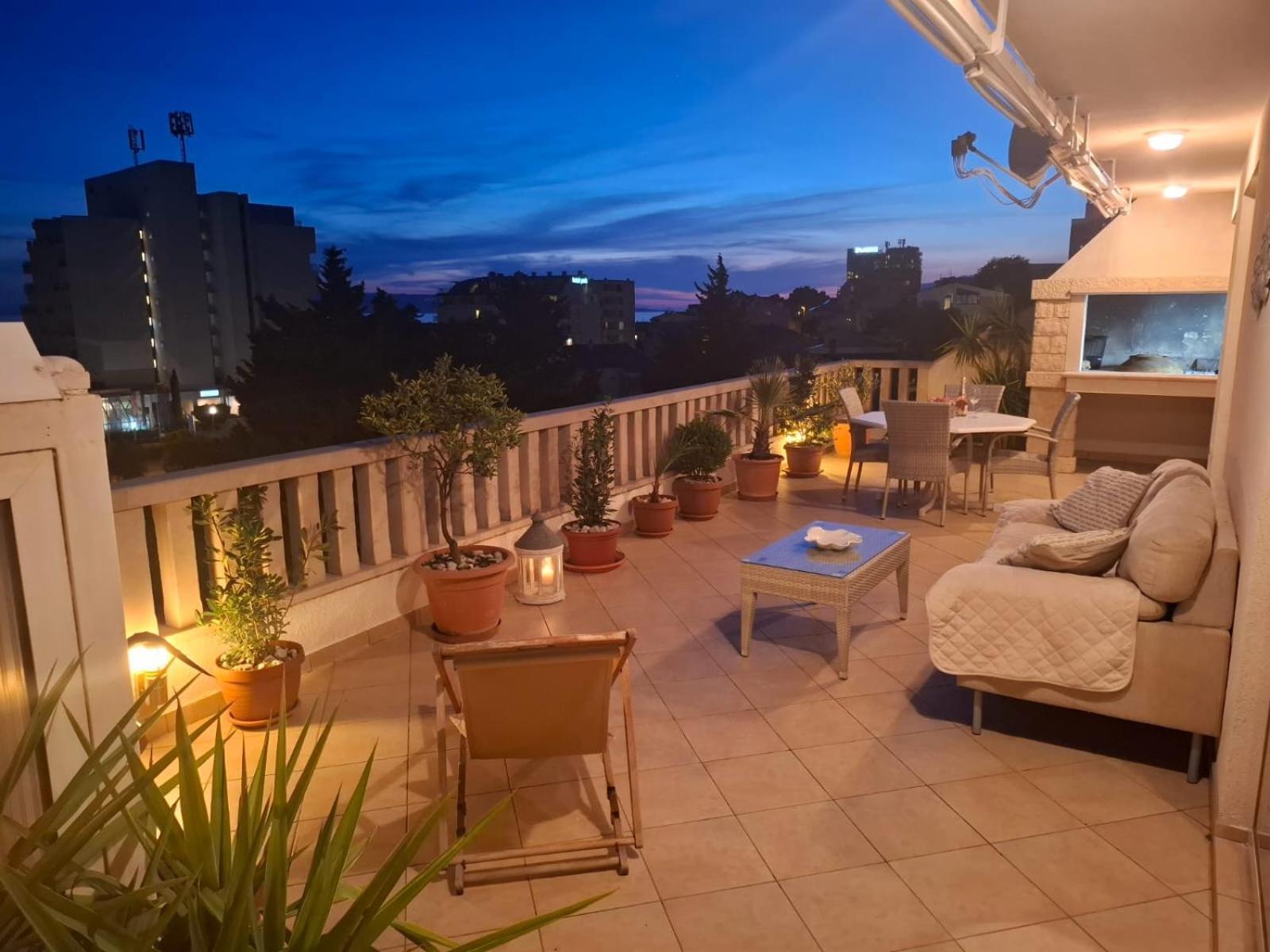 Apartamento Happy Basset Terrace Makarska Exterior foto